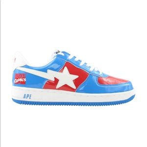 Marvel Comics x Bapesta FS-001 Low ‘Captain America’ RARE